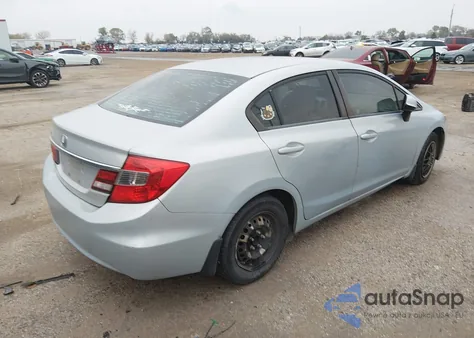 2012 Honda Civic Sdn Lx из США, поврежденный, VIN 2HGFB2F53CH591316